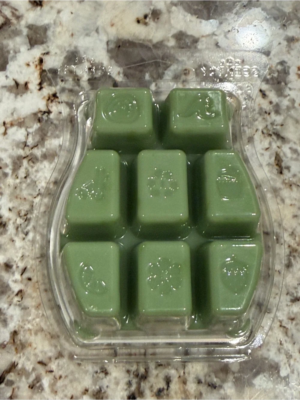 Scentsy Mint Green Wax Bar with Lavender Accent
